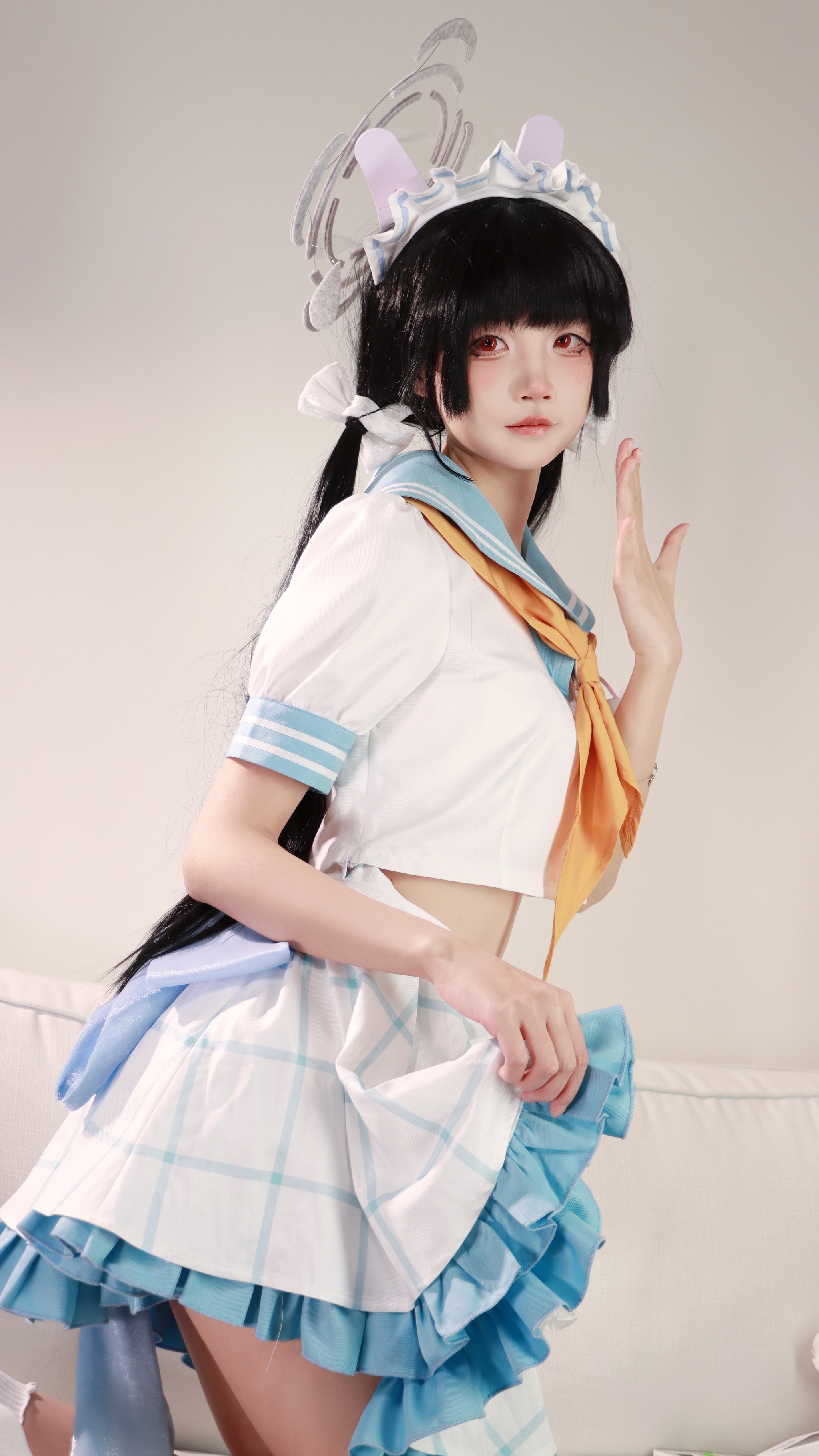 图片[1]-五更百鬼 – NO.050 JK女仆 [15P]-XikXak